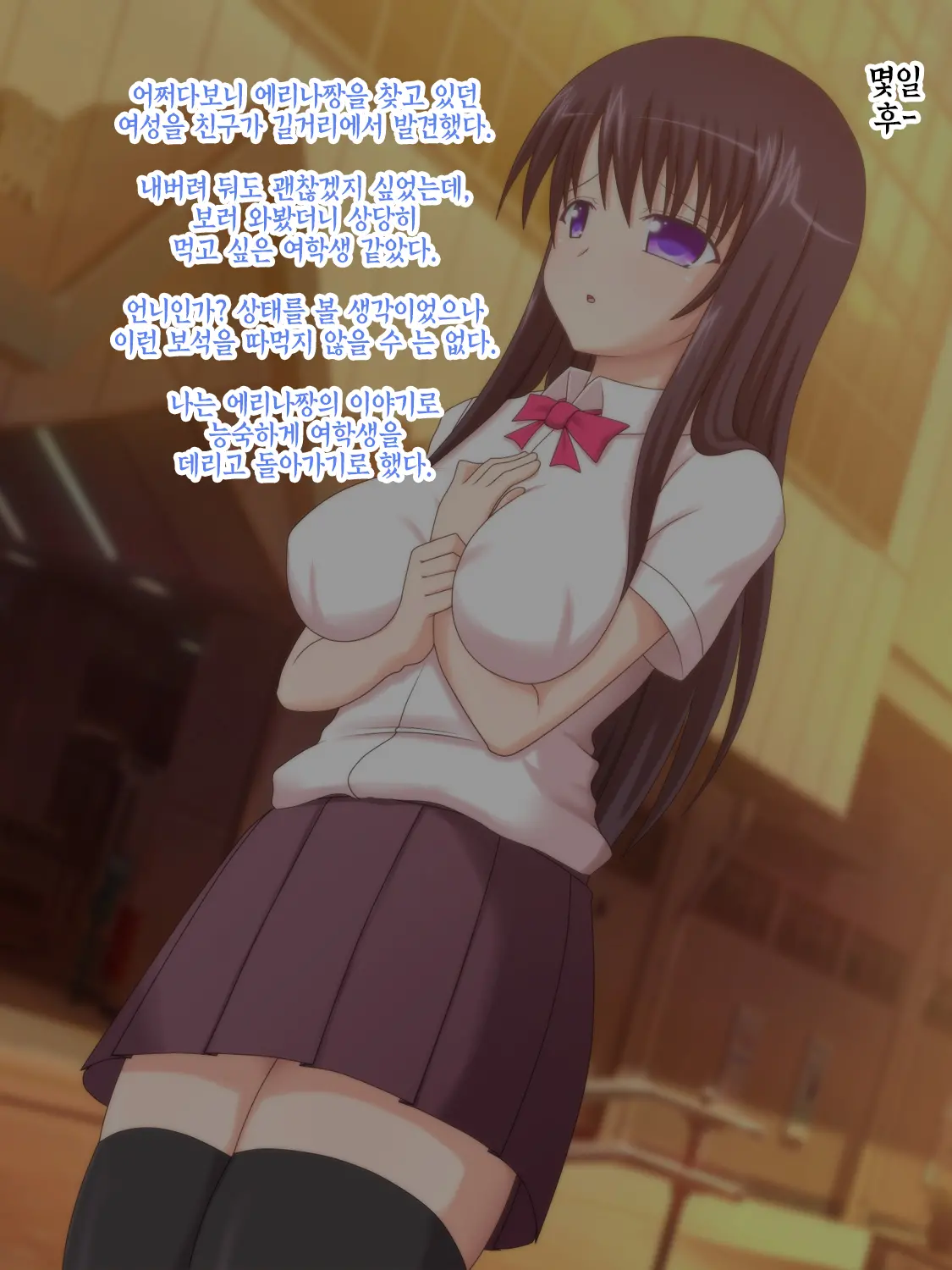 Iede Musume Ga Ana Dorei Ni Ochiru Made ~Chuunen Oyaji-Tachi No Pet Ni Sareta Shimai~ | 가출소녀가 구멍노예로 타락 할 때까지~중년아저씨들의 애완동물이 된 자매